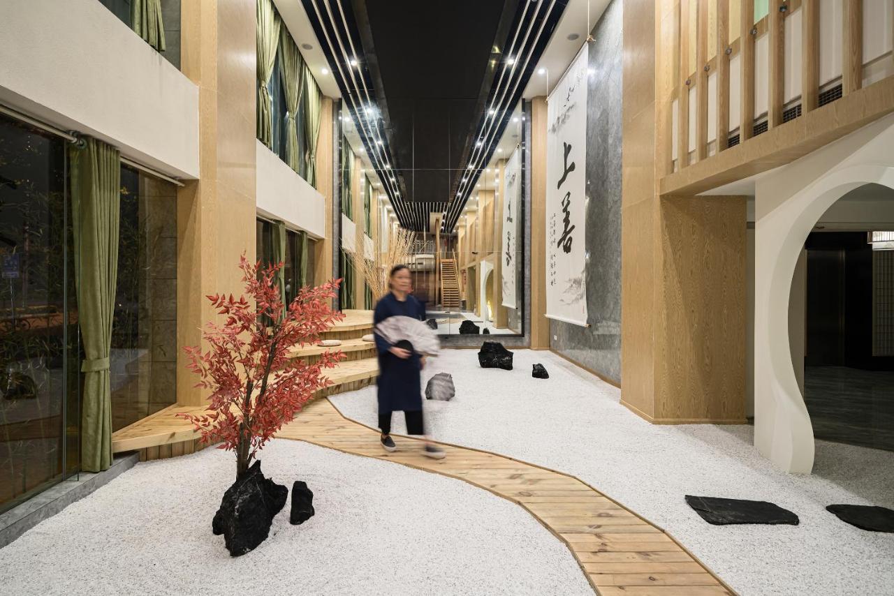乐山上善居养心禅景酒店 Shangshan Zen Hotel Leshan Extérieur photo
